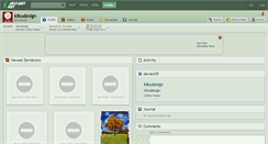 Desktop Screenshot of kikudesign.deviantart.com