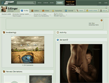 Tablet Screenshot of edsinger.deviantart.com
