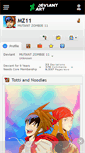 Mobile Screenshot of mz11.deviantart.com