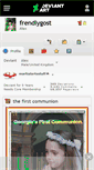 Mobile Screenshot of frendlygost.deviantart.com