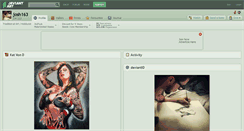 Desktop Screenshot of josh163.deviantart.com