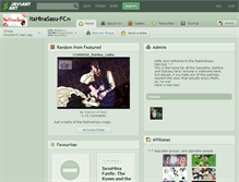 Tablet Screenshot of itahinasasu-fc.deviantart.com