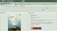 Desktop Screenshot of darkheart9595.deviantart.com
