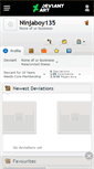 Mobile Screenshot of ninjaboy135.deviantart.com