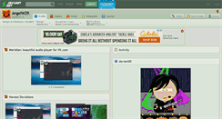 Desktop Screenshot of angelwzr.deviantart.com