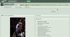 Desktop Screenshot of deathstars-cyanide.deviantart.com