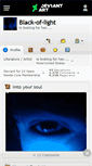 Mobile Screenshot of black-of-light.deviantart.com