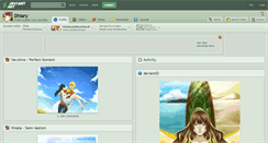 Desktop Screenshot of dhiary.deviantart.com