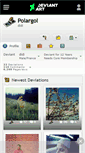 Mobile Screenshot of polargol.deviantart.com