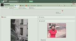 Desktop Screenshot of khyreena.deviantart.com