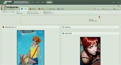 Desktop Screenshot of deidarairuka.deviantart.com