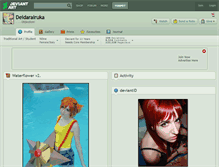 Tablet Screenshot of deidarairuka.deviantart.com