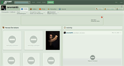 Desktop Screenshot of jeremiahbg.deviantart.com
