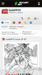 Mobile Screenshot of kule0910.deviantart.com