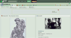 Desktop Screenshot of lorraine-xx.deviantart.com