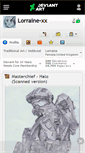 Mobile Screenshot of lorraine-xx.deviantart.com