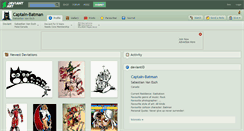 Desktop Screenshot of captain-batman.deviantart.com