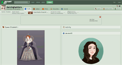 Desktop Screenshot of dancinghamtoro.deviantart.com