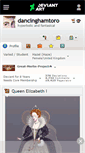 Mobile Screenshot of dancinghamtoro.deviantart.com