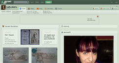 Desktop Screenshot of lady-akeru.deviantart.com