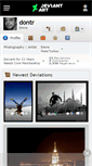 Mobile Screenshot of dontr.deviantart.com