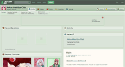 Desktop Screenshot of moka-akashiya-club.deviantart.com