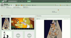Desktop Screenshot of neenya.deviantart.com