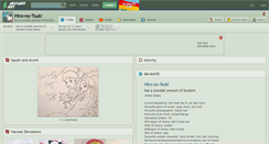 Desktop Screenshot of hiro-no-tsuki.deviantart.com