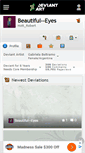 Mobile Screenshot of beautiful--eyes.deviantart.com