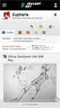 Mobile Screenshot of eupharia.deviantart.com