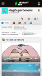 Mobile Screenshot of megasupergeneral.deviantart.com