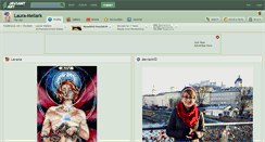 Desktop Screenshot of laura-mellark.deviantart.com