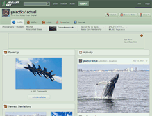 Tablet Screenshot of galactica1actual.deviantart.com