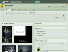 Tablet Screenshot of bbs-brushes.deviantart.com