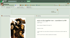 Desktop Screenshot of blitzenius.deviantart.com
