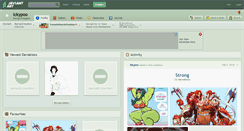 Desktop Screenshot of ickypoo.deviantart.com