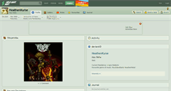 Desktop Screenshot of heathenkurse.deviantart.com