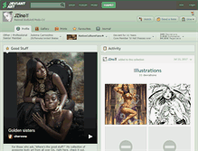 Tablet Screenshot of jzino.deviantart.com