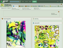 Tablet Screenshot of ellisrivera.deviantart.com