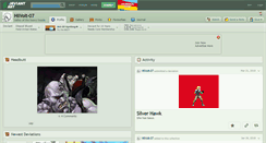 Desktop Screenshot of hiivolt-07.deviantart.com