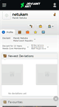 Mobile Screenshot of netukam.deviantart.com