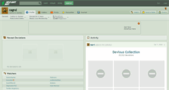 Desktop Screenshot of cagnd.deviantart.com