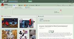 Desktop Screenshot of nataku.deviantart.com