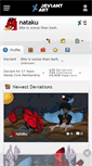 Mobile Screenshot of nataku.deviantart.com