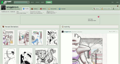 Desktop Screenshot of omegabrown.deviantart.com