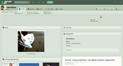 Desktop Screenshot of idealideas.deviantart.com