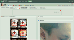 Desktop Screenshot of fuzl.deviantart.com