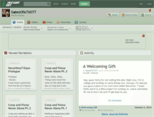 Tablet Screenshot of gatesofa7x077.deviantart.com