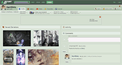 Desktop Screenshot of harridiniz.deviantart.com
