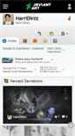 Mobile Screenshot of harridiniz.deviantart.com